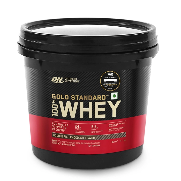 Optimum Nutrition (ON) Gold Standard 100% Whey Protein Powder 4kg