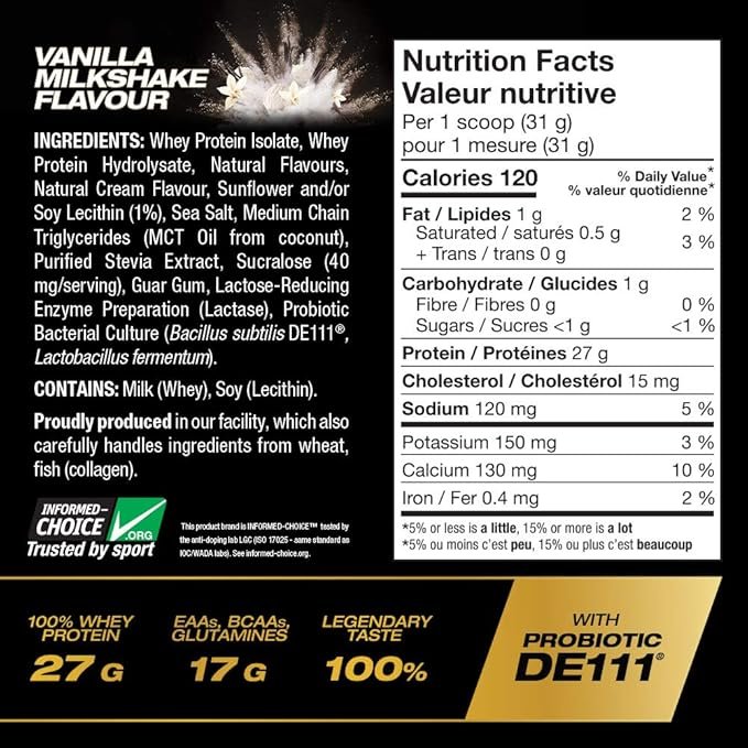 PVL ISOGOLD – Grass Fed - Premium Isolate 100% Whey Protein Shake (2.27 kg (Pack of 1) - Image 3