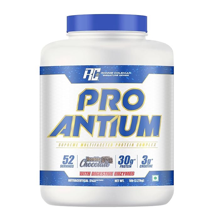Ronnie Coleman Signature Series Pro-Antium Whey Protein | (52 Servings, 2.27kg / 5lbs) | Supreme Multifaceted Protein Complex