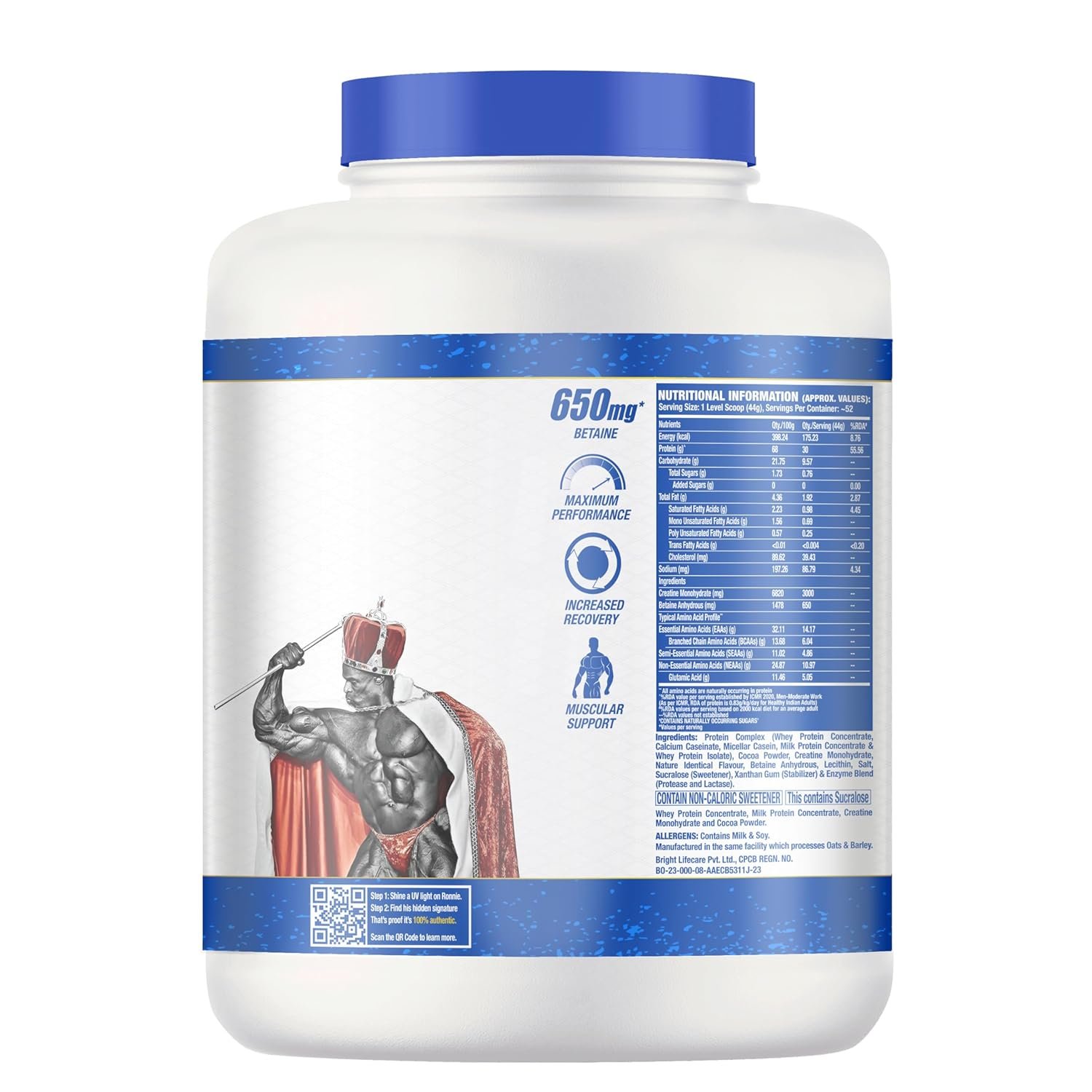 Ronnie Coleman Signature Series Pro-Antium Whey Protein | (52 Servings, 2.27kg / 5lbs) | Supreme Multifaceted Protein Complex - Image 3