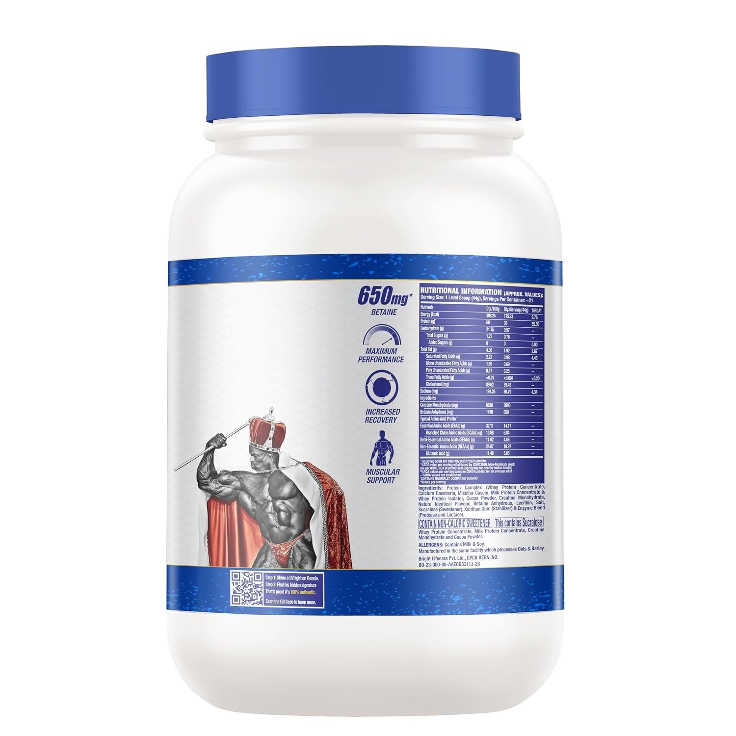 Ronnie Coleman Signature Series Pro-Antium Whey Protein | (52 Servings, 2.27kg / 5lbs) | Supreme Multifaceted Protein Complex - Image 8