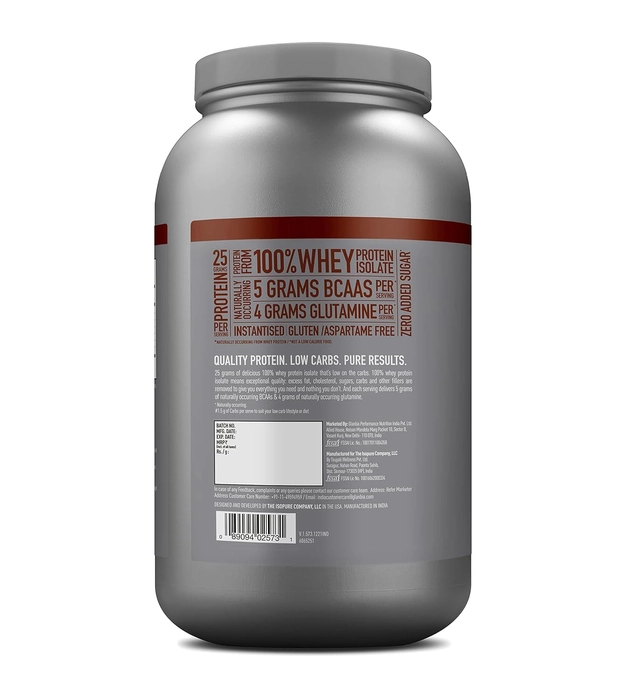 Isopure Low Carb Whey Protein Isolate Powder | 2.20lbs (1 kg) - Image 2