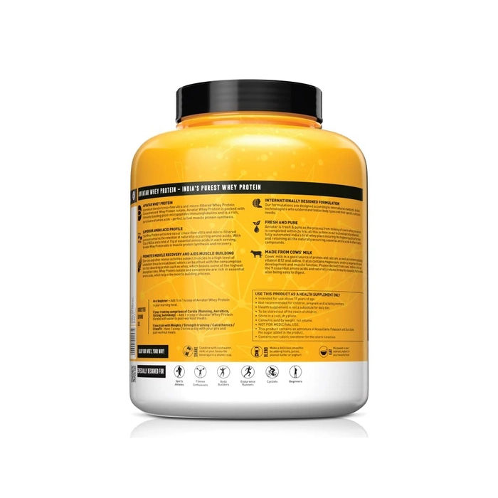Avvatar Whey Protein | made with 100% Fresh Cow's Milk | 2KG - Image 4