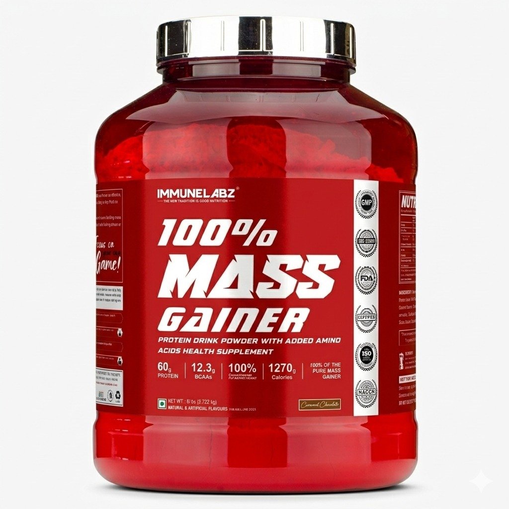 Immunelabz 100% Mass Gainer | 10lbs / 6lbs - Image 2