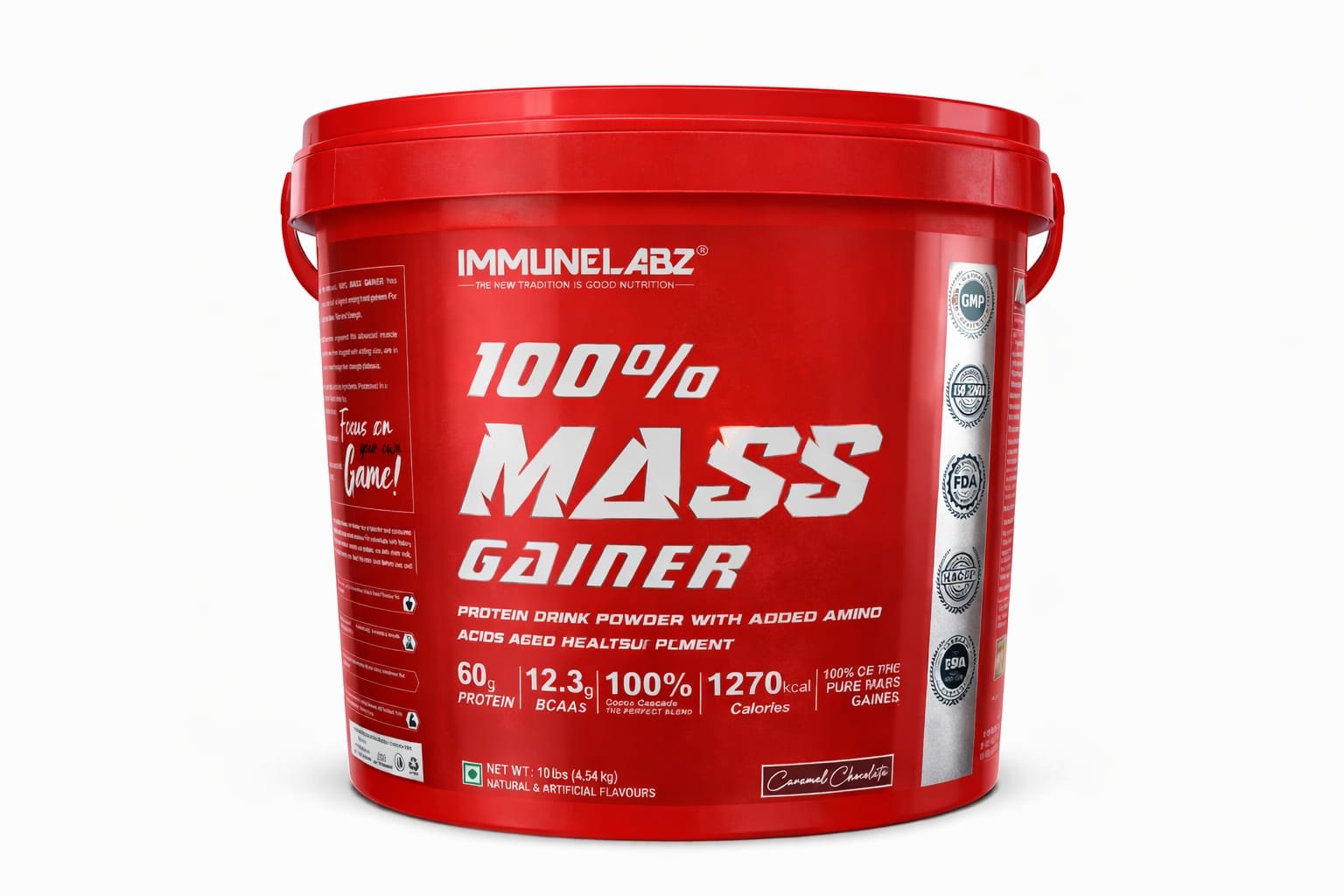 Immunelabz 100% Mass Gainer | 10lbs / 6lbs